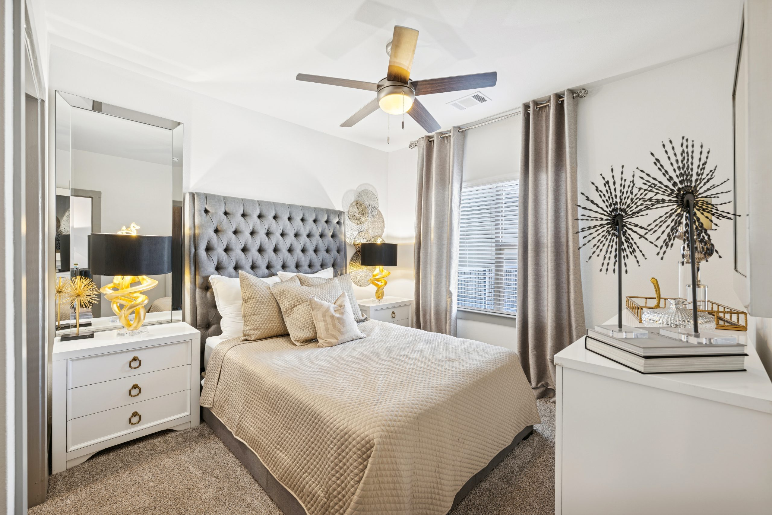 Master Bedroom with bed and furniture